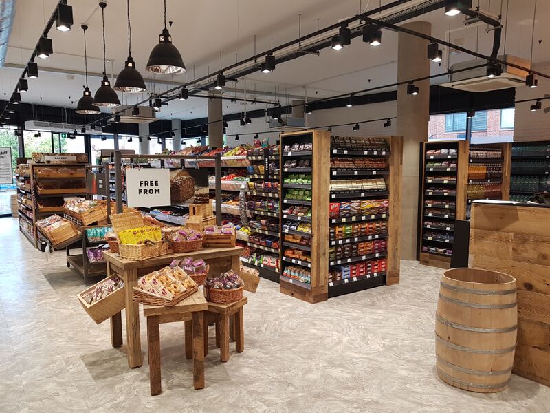 Student union high end convenience store fitted out by Hurst