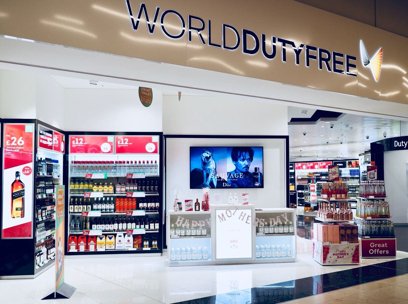 Hurst fit out new World Duty Free Store at Liverpool John Lennon Airport