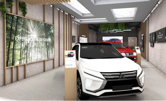 Mitsubishi’s first shopping centre store!